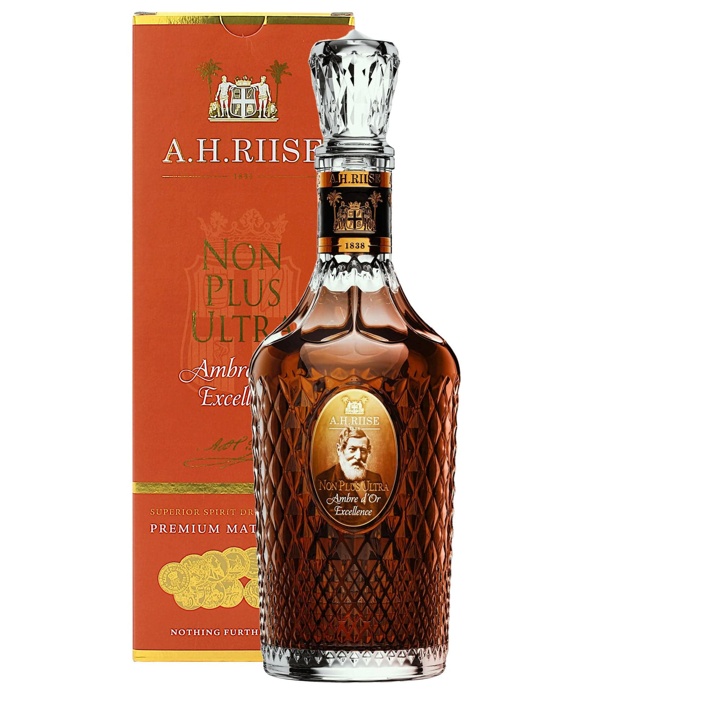 A.H. Riise Non Plus Ultra Ambre d'Or Excellence Rum - Spiritly
