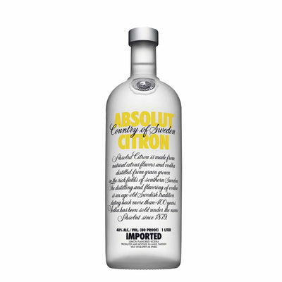 Absolut Citron Vodka - Spiritly