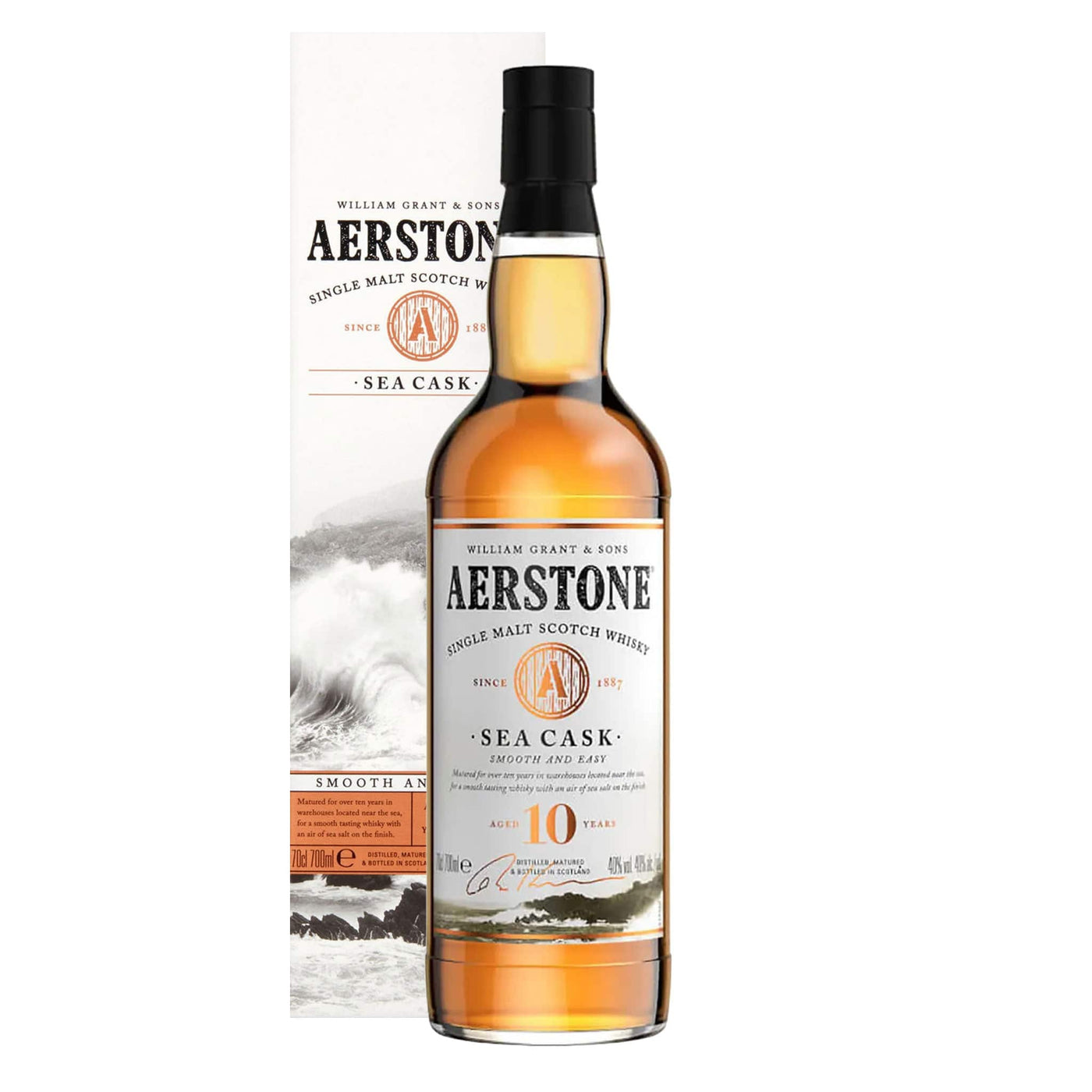 Aerstone 10 Years Sea Cask Whisky - Spiritly