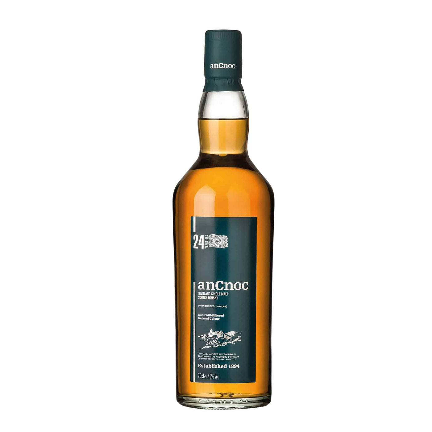 AnCnoc 24 Years Whisky - Spiritly