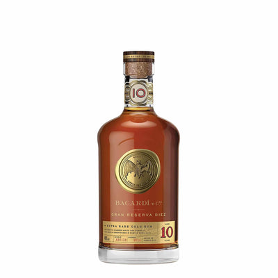 Bacardi Gran Reserva Diez 10 Years Rum - Spiritly