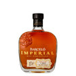 Barcelo Imperial Non-Agency Gold Rum bottle with gold label and dark amber liquid, showcasing premium Caribbean rum.