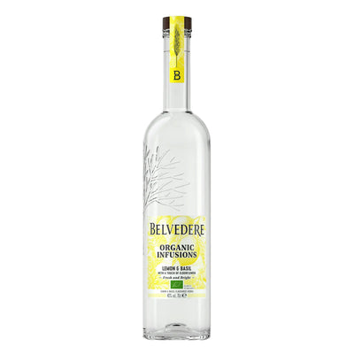 Belvedere Organic Infusions Lemon & Basil Vodka - Spiritly