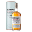 Benriach 10 Years The Original Ten Whisky bottle with label and amber liquid in a glass, showcasing a non-agency single malt whisky.