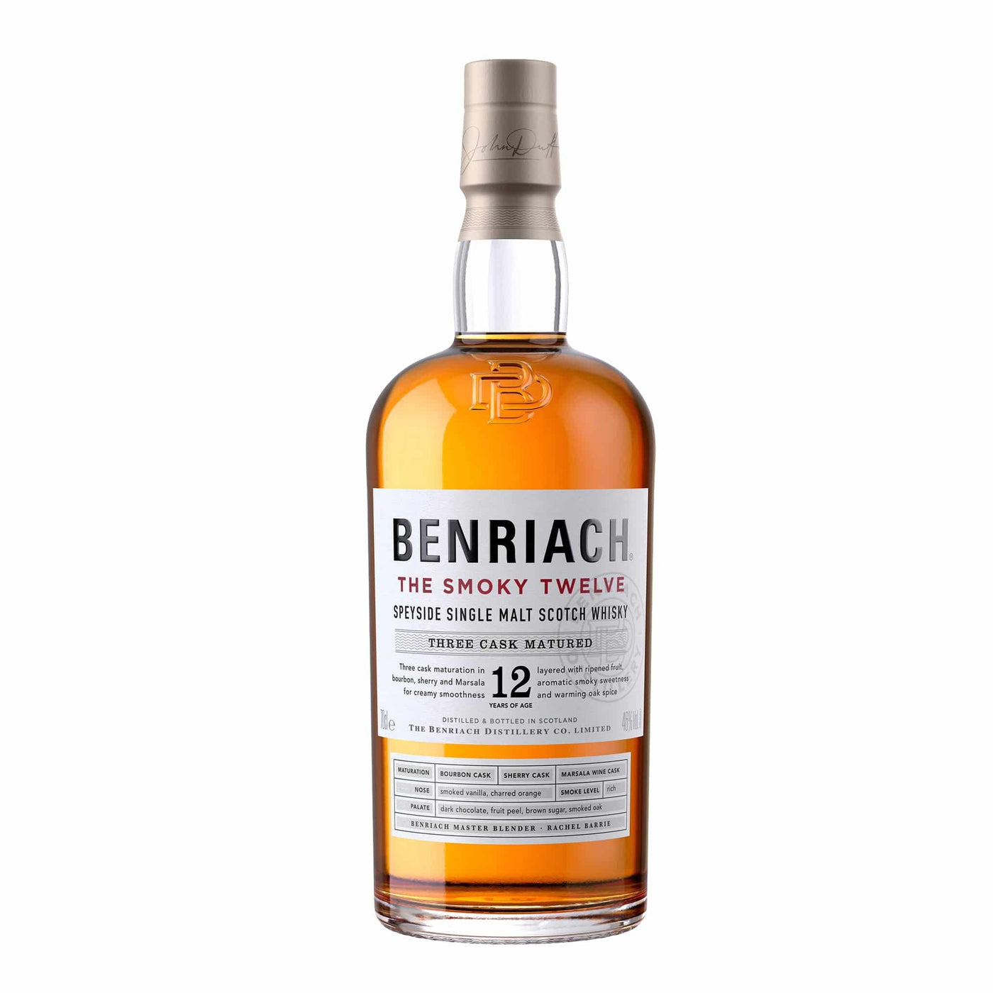 Benriach 12 Years The Smoky Twelve Whisky - Spiritly