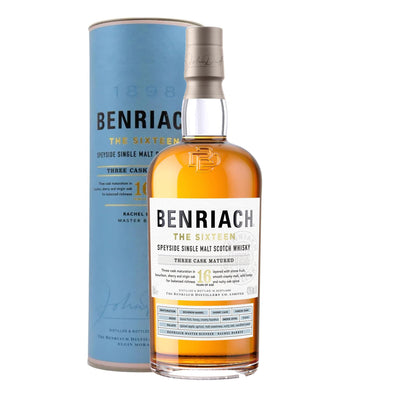 Benriach 16 Years Three Cask Matured Whisky - Spiritly
