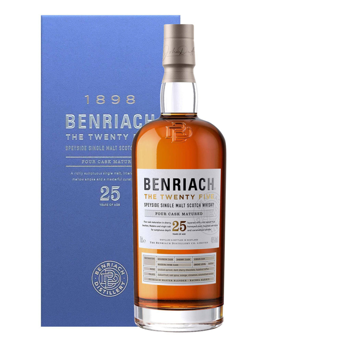 Benriach 25 Years Whisky - Spiritly