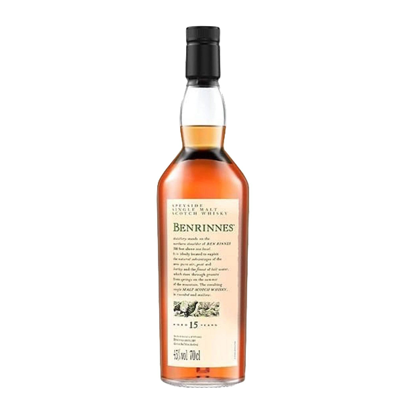 Benrinnes 15 Years - Flora & Fauna Whisky - Spiritly