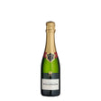 Bollinger Special Cuvée half-bottle sparkling wine in a clear glass bottle with gold foil and cork closure.