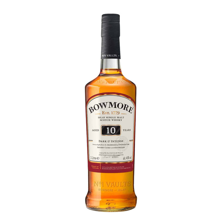 Bowmore 10 Years Dark & Intense Whisky– Spiritly UK