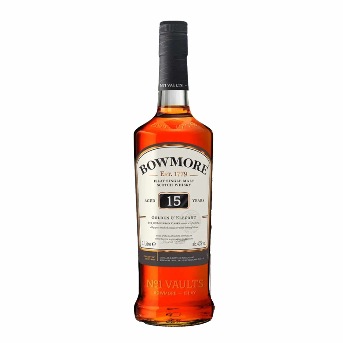 Bowmore 15 Years Golden & Elegant Whisky - Spiritly