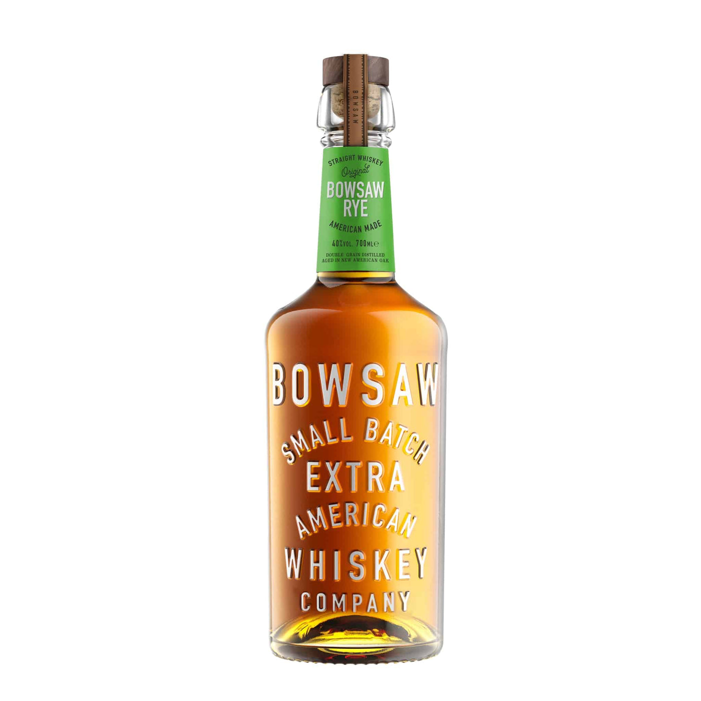 Bowsaw Straight Rye Whiskey - Spiritly