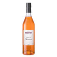 Briottet Mandarine Liqueur in a clear glass bottle with an orange-colored liquid and a decorative label.