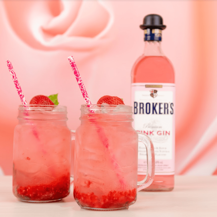 Broker's Pink Gin - Spiritly