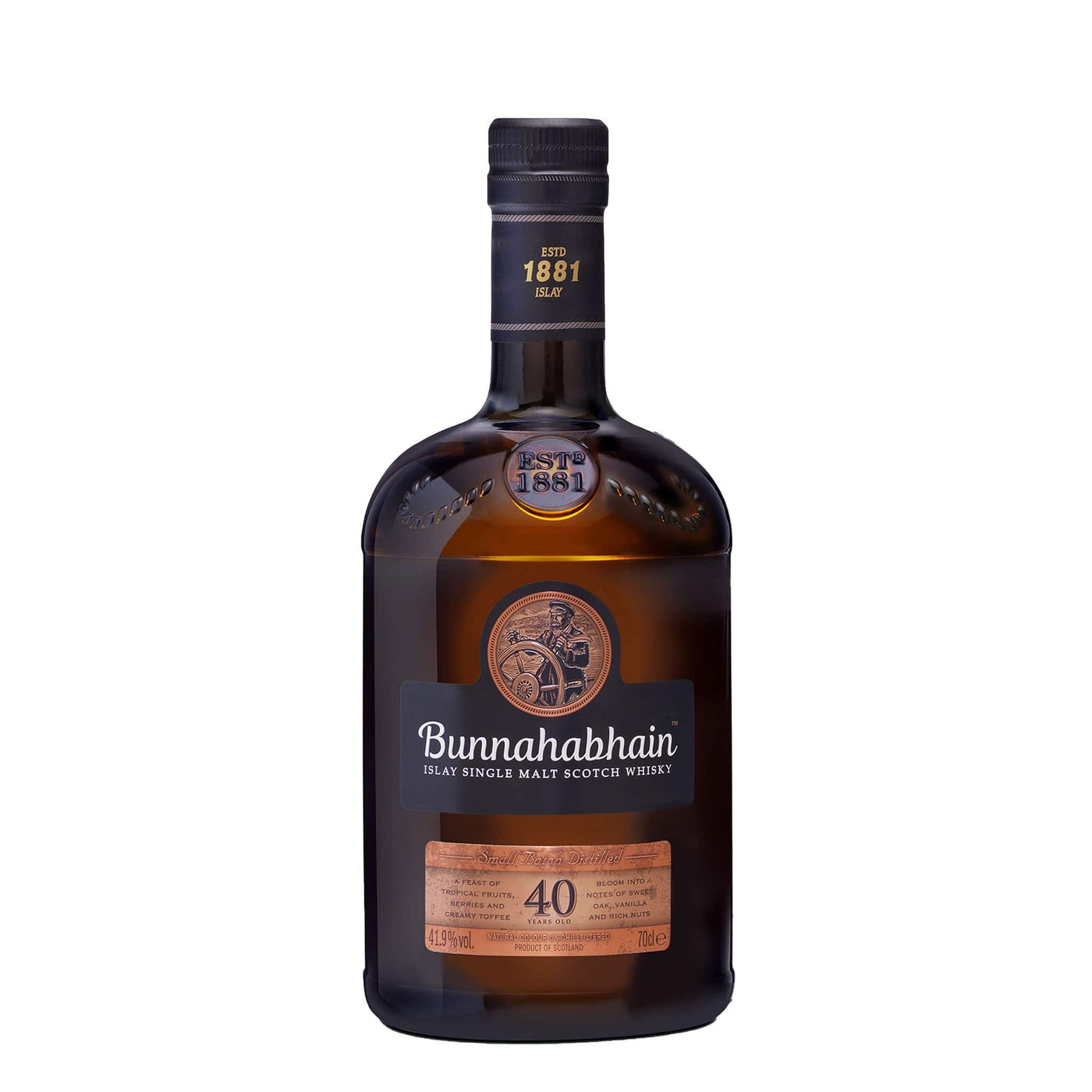 Bunnahabhain 40 Years Whisky - Spiritly