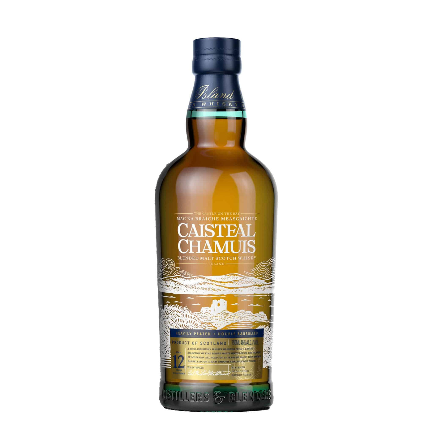 Caisteal Chamuis Blended Malt 12 Years Whisky - Spiritly