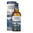 Caisteal Chamuis Blended Malt Whisky bottle, non-agency whisky from Caisteal Chamuis with a dark amber liquid in a glass.