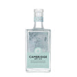Botanical Cambridge Dry Gin bottle, non-agency gin with clear glass and label, showcasing the Cambridge brand and elegant design.