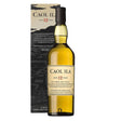 Caol Ila 12 Years whisky bottle, non-agency whisky with a dark label and clear glass bottle, showcasing the premium spirit.