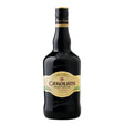 Bottle of Carolans Irish Cream Liqueur, a non-agency Irish cream liqueur with a brown bottle and label, on a neutral background.