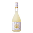 Choya Yuzu Non Agency Vodka bottle with yellow label and clear liquid, showcasing the Choya brand and citrus flavor.