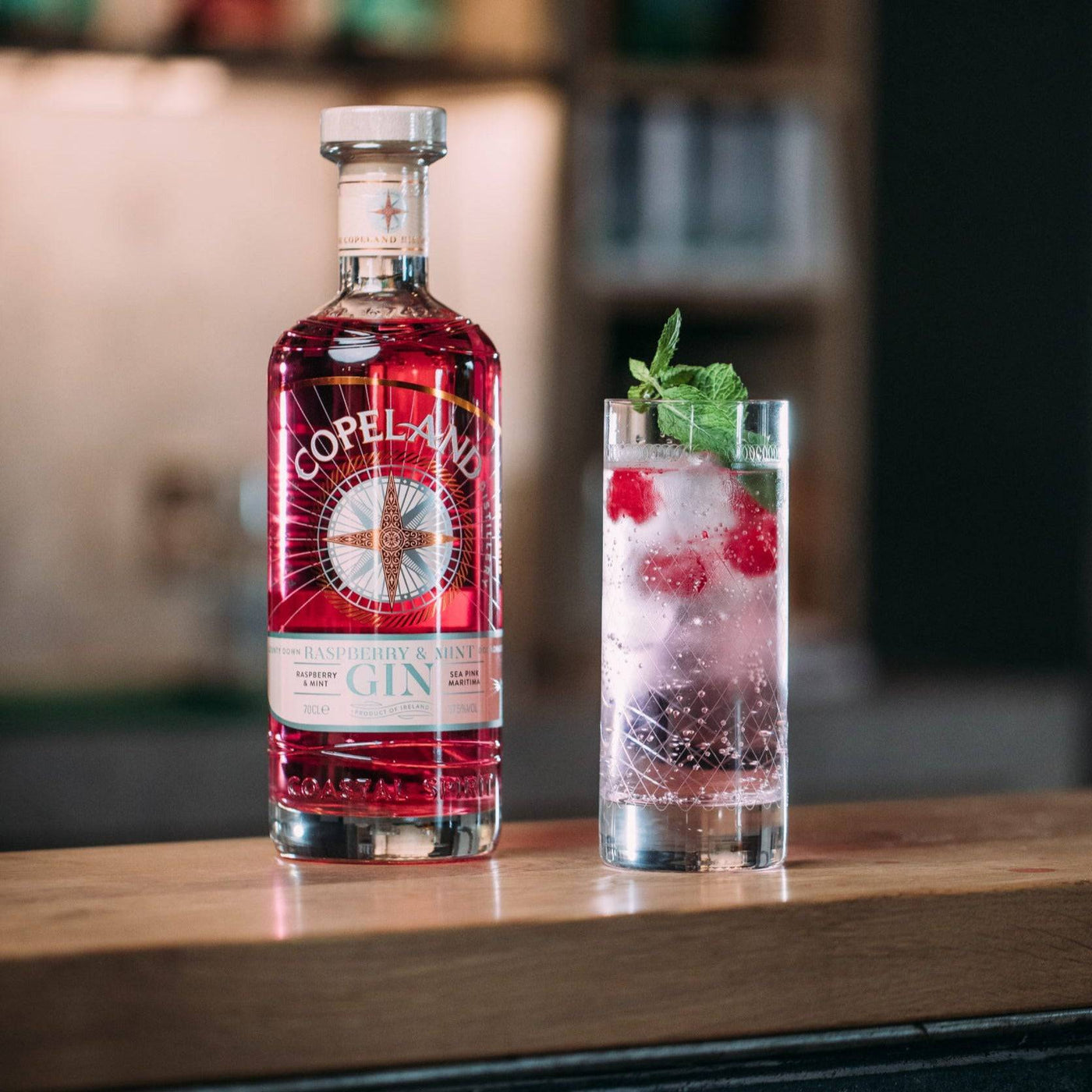 Copeland Raspberry & Mint Gin - Spiritly