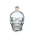 Crystal Head Vodka bottle featuring a clear, skull-shaped design, showcasing the premium non-agency vodka brand.