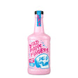 Dead Man's Fingers Raspberry Rum Cream bottle with label and vibrant raspberry illustrations, showcasing the non-agency rum branding.
