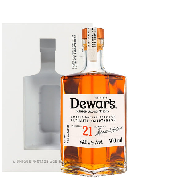 ウイスキー Dewar's 21 Year Old Double Double 750ml Shop Dewar's Double Double 21 YO Whisky | Dewar's Aberfeldy