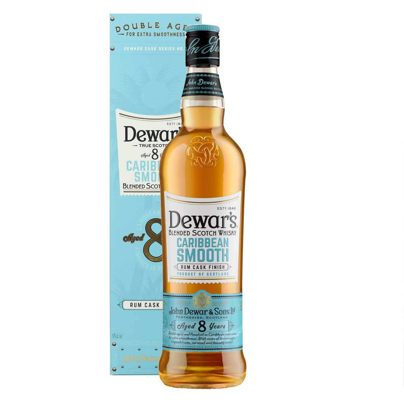 Dewar's 8 Years Caribbean Smooth Whisky - Spiritly