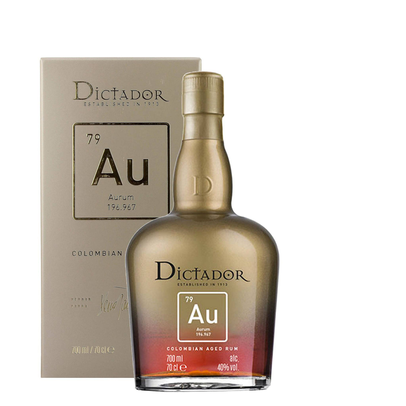 Dictador Aurum Rum - Spiritly