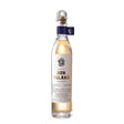 Bottle of Don Fulano Reposado Tequila in clear glass with label, showcasing the premium non-agency tequila brand.