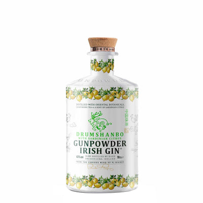 Drumshanbo Gunpowder Sardinian Citrus Ceramic Gin - Spiritly