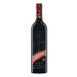 Bottle of Dubonnet Rouge Vermouth, a non-agency spirit, with distinctive red label and glass bottle on a neutral background.
