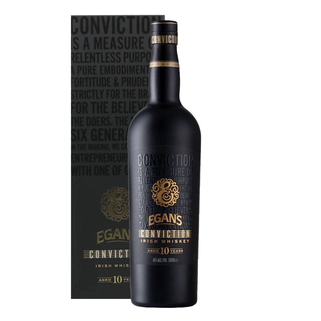 EGANS CONVICTION 10年ウイスキー 700ml Egan's Conviction Whiskey– Spiritly UK