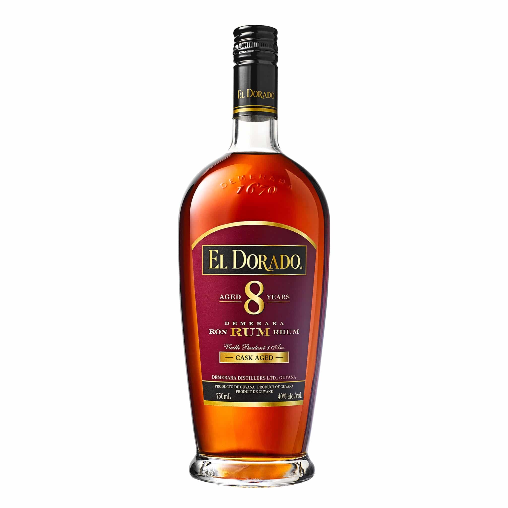 El Dorado 8 Years Dark Rum– Spiritly UK