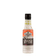 Fee Brothers Gin Barrel Aged Orange Bitters bottle showing amber liquid and label, designed for adding citrus flavor to cocktails.