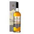 Finlaggan Eilean Mor non-agency whisky bottle with label and glass, showcasing the Finlaggan brand and whisky details.