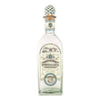 Clear glass bottle of Fortaleza Blanco Tequila with a white label, showcasing the premium Fortaleza non-agency tequila.