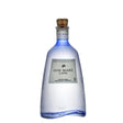 Bottle of Gin Mare Capri non-agency gin with a sleek label, displayed on a wooden surface.