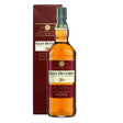 Glen Deveron 20 Years Whisky bottle with label, aged non-agency single malt Scottish whisky on a wooden surface.