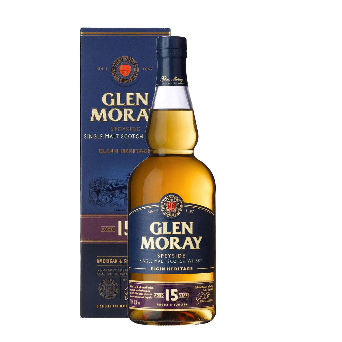 Glen Moray 15 Years Whisky - Spiritly