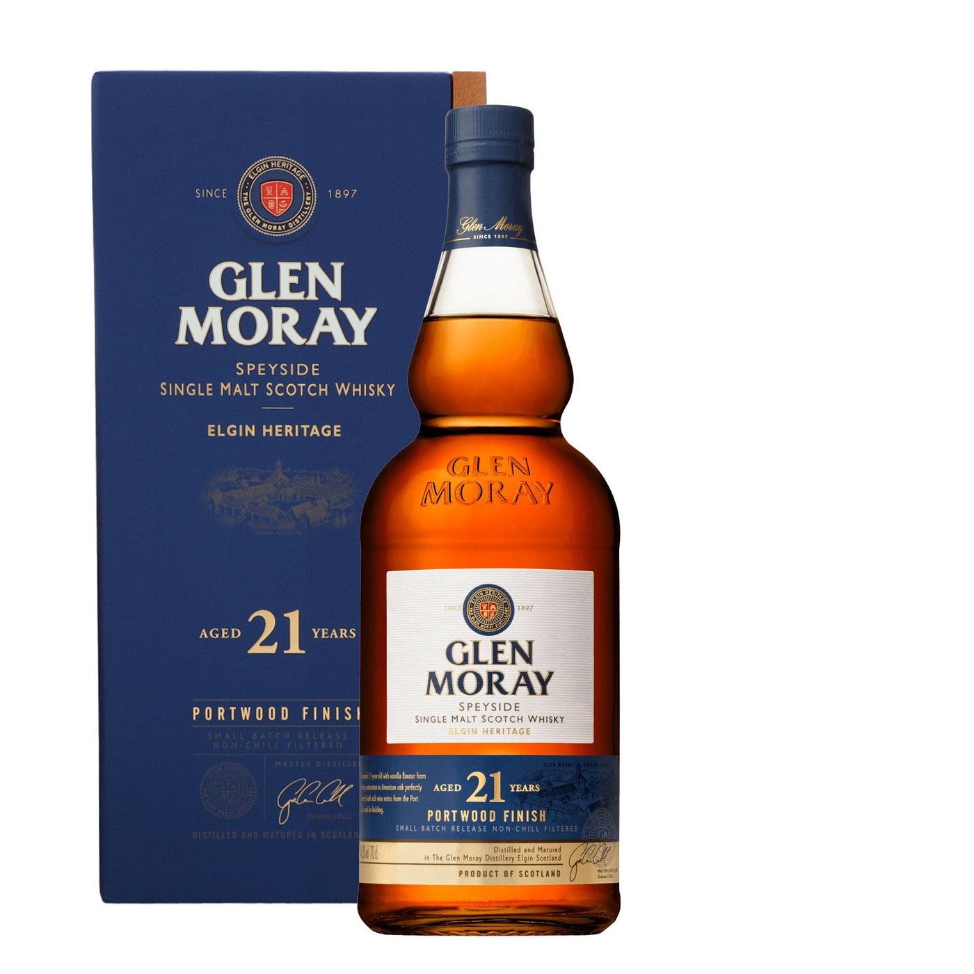 Glen Moray 21 Years Portwood Finish Whisky - Spiritly