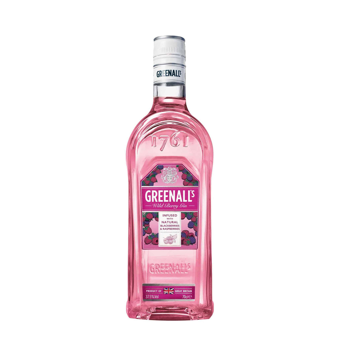 Greenall's Wild Berry Pink Gin - Spiritly