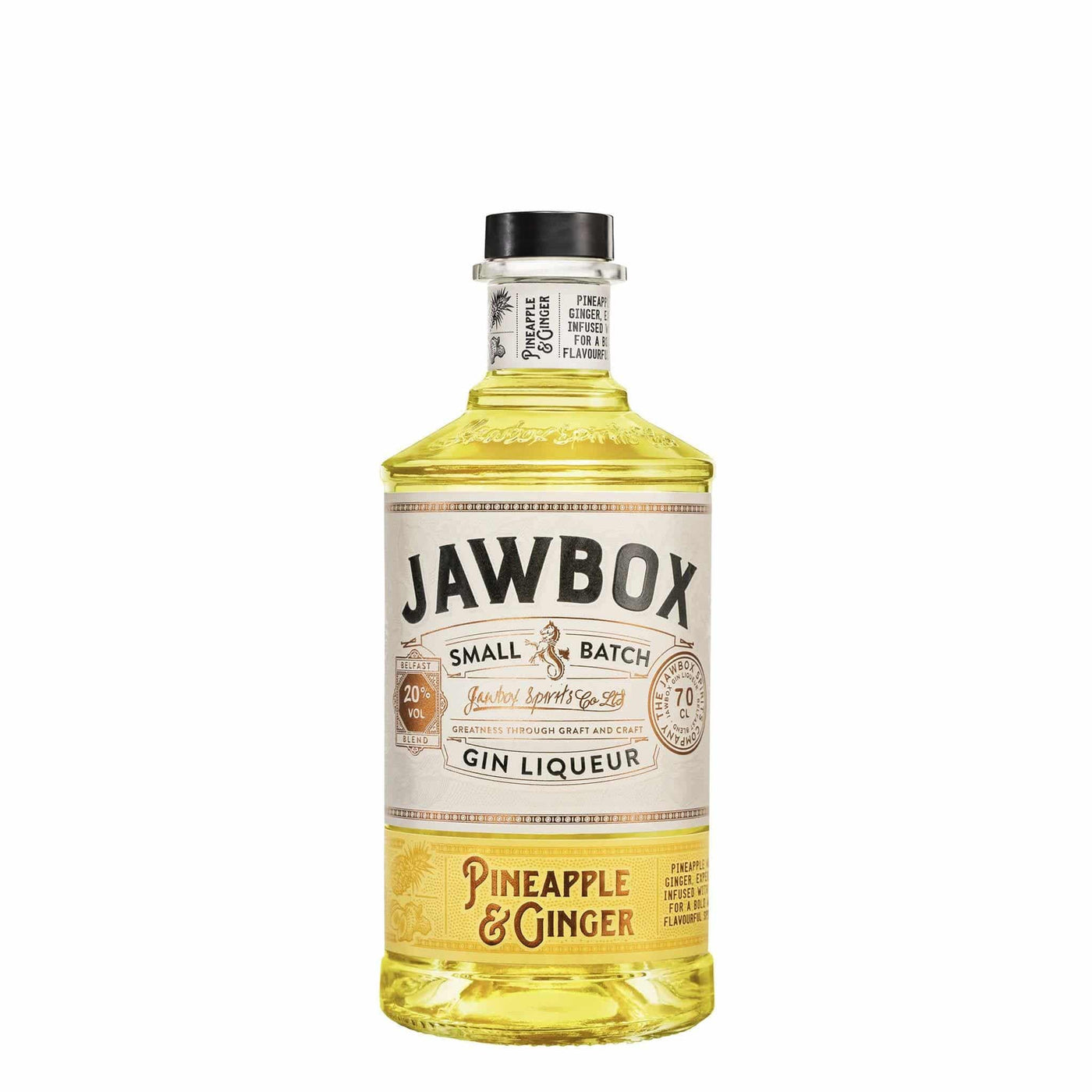 Jawbox Pineapple & Ginger Gin Liqueur - Spiritly