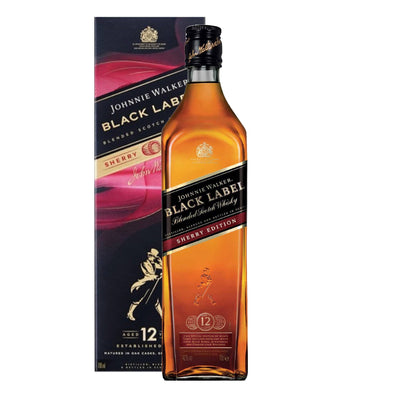 Johnnie Walker Black label Sherry Finish Whisky - Spiritly