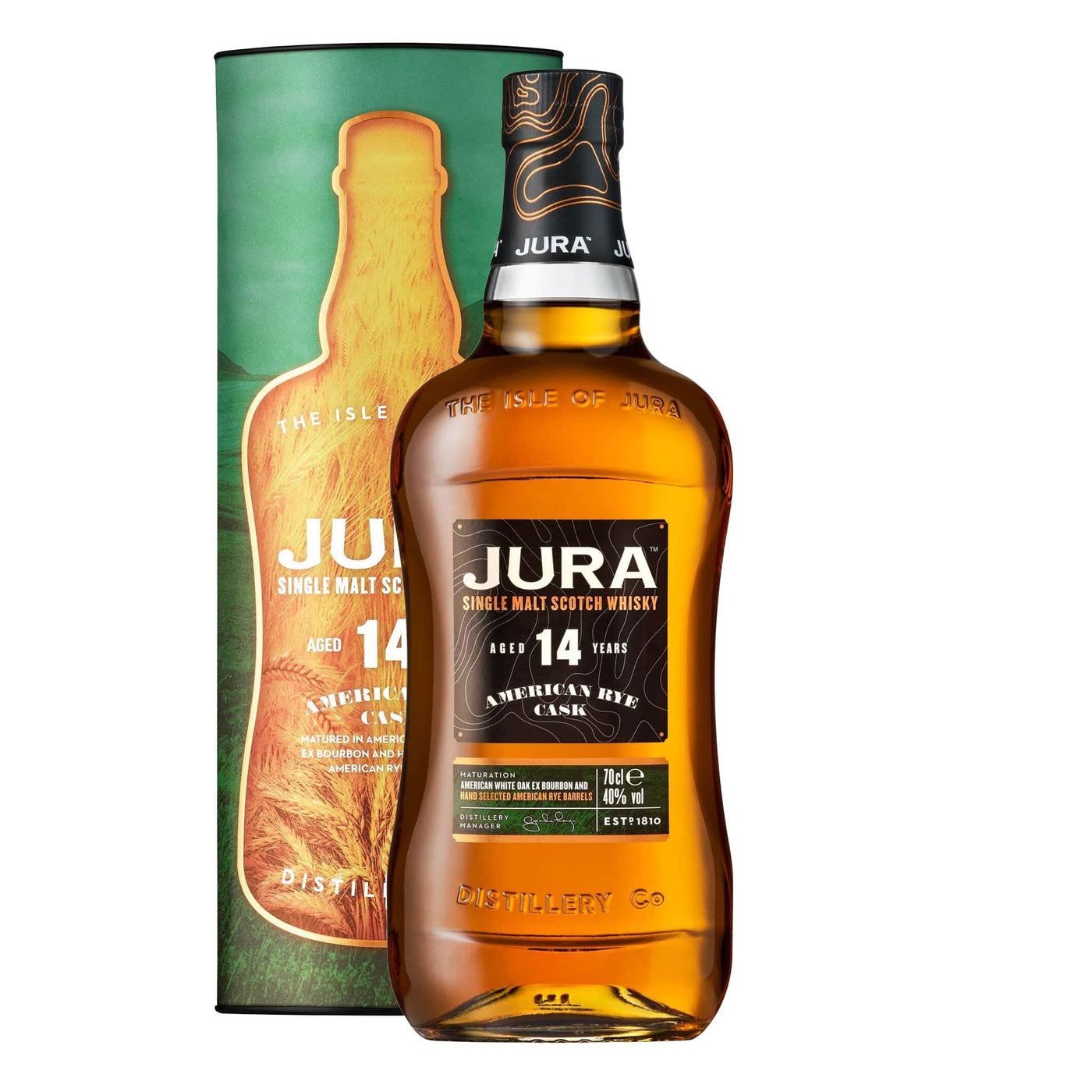 Jura 14 Years American Rye Cask Whisky - Spiritly