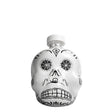 Bottle of Kah Skull Blanco Tequila, a non-agency tequila in a clear glass bottle with a distinctive skull-shaped label.