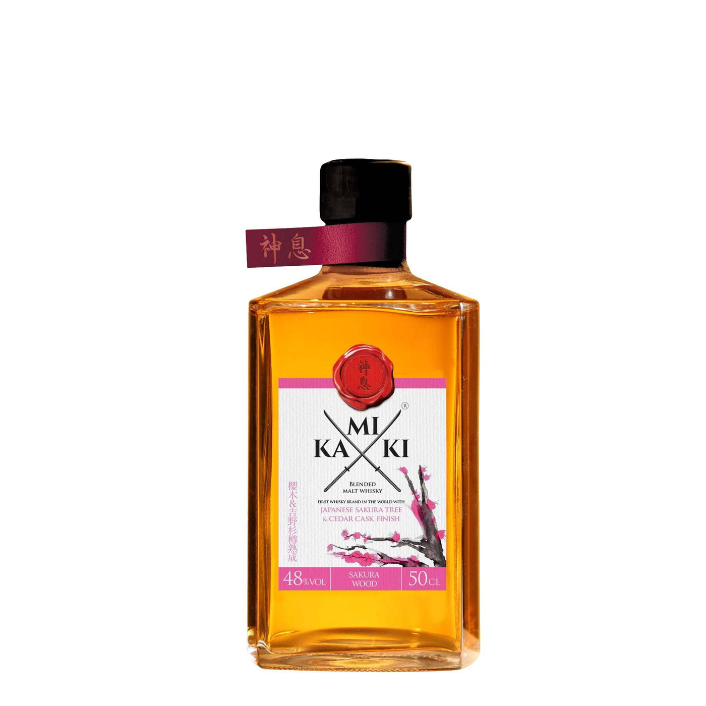 Kamiki Sakura Wood Finish Whisky - Spiritly