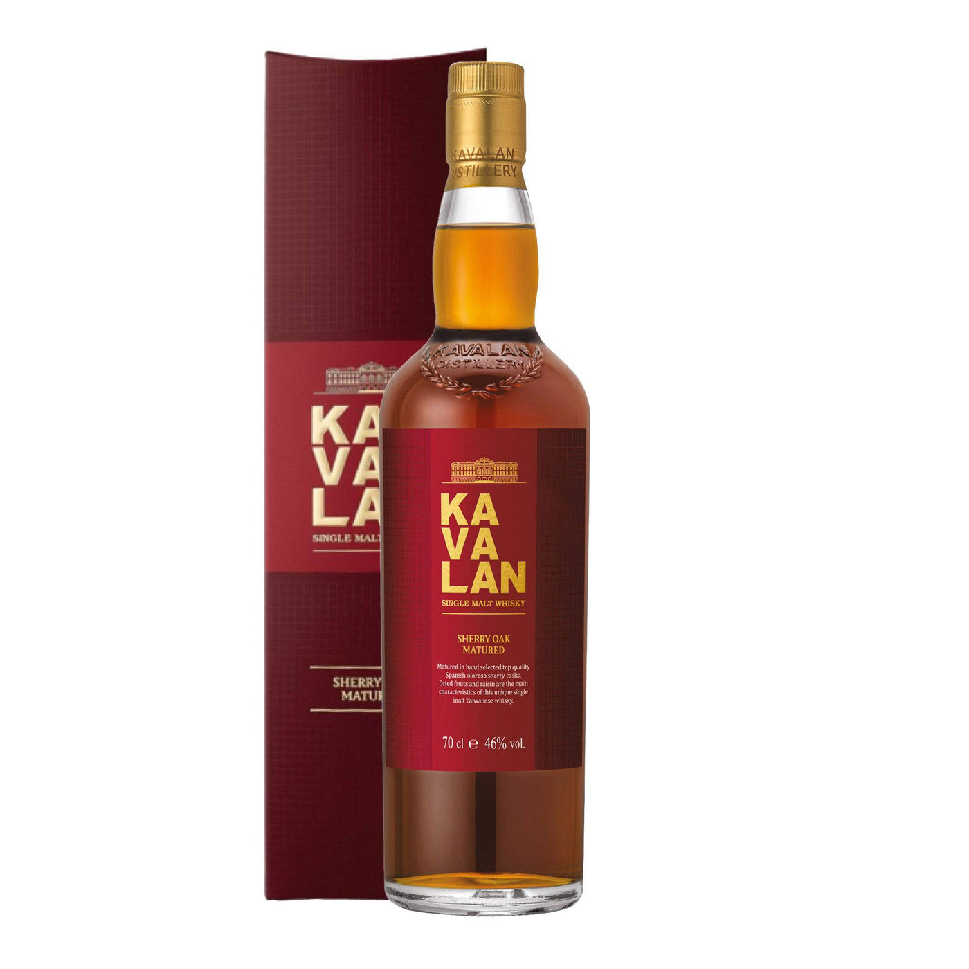 Kavalan Ex Sherry Oak Whisky - Spiritly